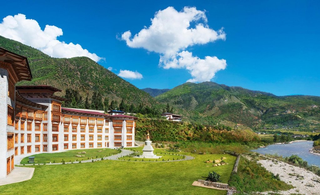Le Meridien Paro Riverfront Bhutan 5 star luxury hotel